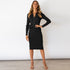 Mid-length Pullover Knitted Dress - ROUTINE FASHION